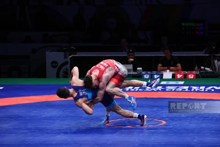 Ukraynanı təmsil edən azərbaycanlı güləşçi Bakıda olimpiadaya lisenziya qazanıb