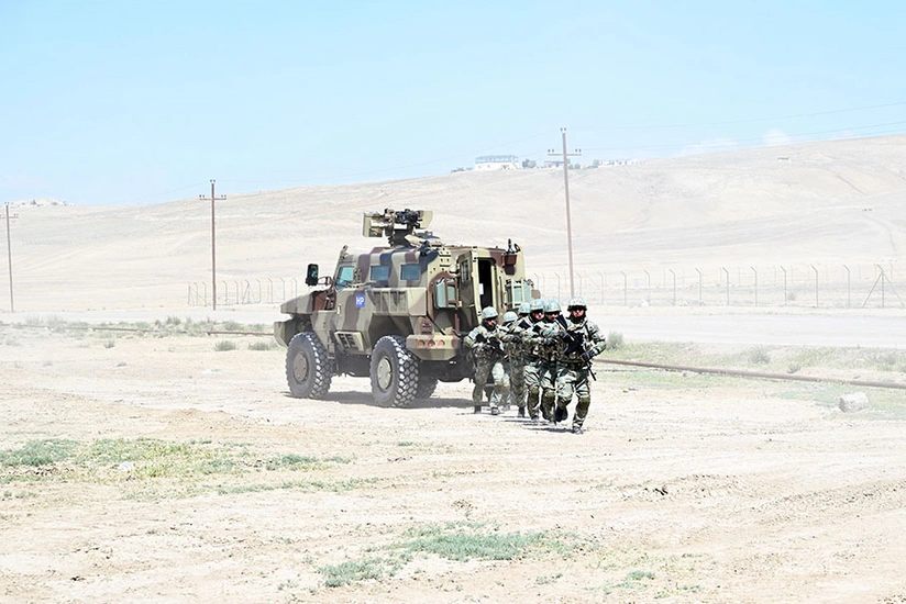 Military Police Department personnel hold combat training classes