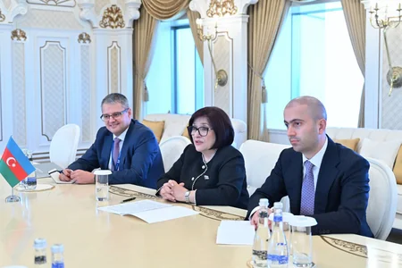Sahibə Qafarova Mərakeş Nümayəndələr Palatasının sədri ilə görüşüb