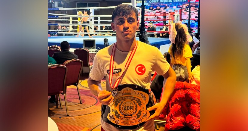 Azerbaijani athlete secures gold at boxing tournament in Türkiye