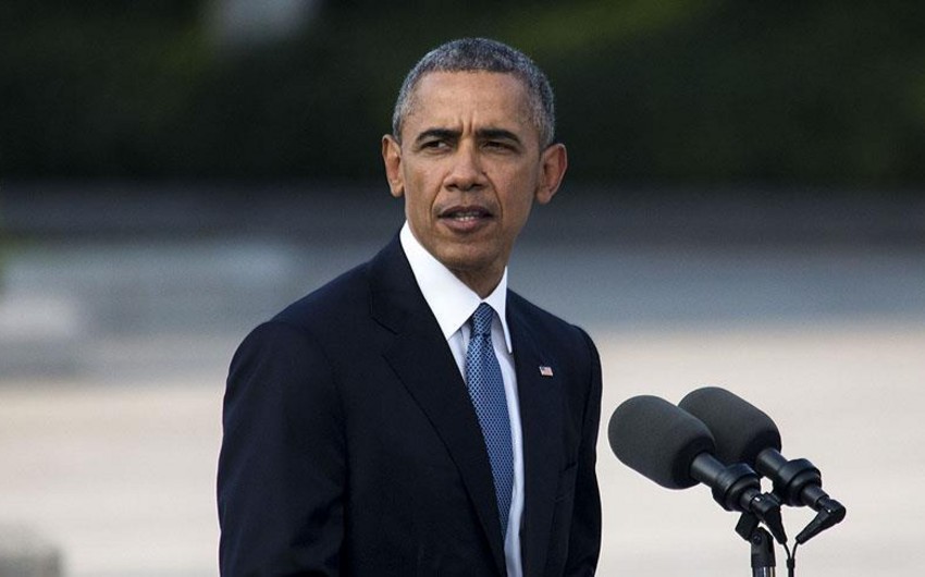 Obama: Ölkəmizin təhlükəsizliyi üçün Əl Qaidə və İŞİD-i məhv edəcəyik
