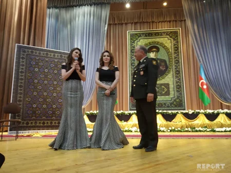 Silahlı Qüvvələrin Təlim və Tədris Mərkəzində Yolumuz Heydər Əliyev yoludur mövzusunda tədbir keçirilib