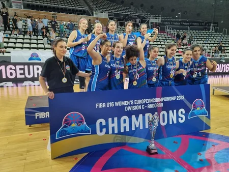 Azərbaycanın basketbol millisi Avropa çempionu olub