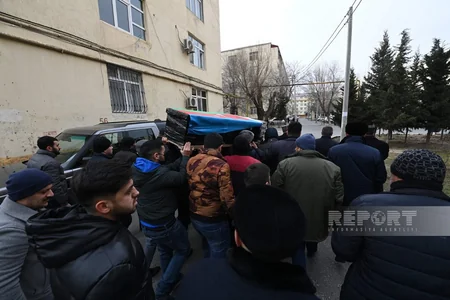 Türkiyədə zəlzələdə həlak olan Gündüz Nəzərzadə dəfn edilib - YENİLƏNİB