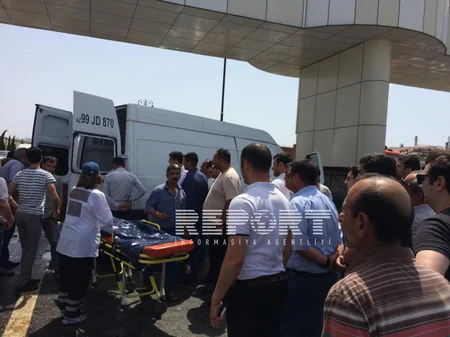 ​Bakıda ağır yol qəzası baş verib - FOTO
