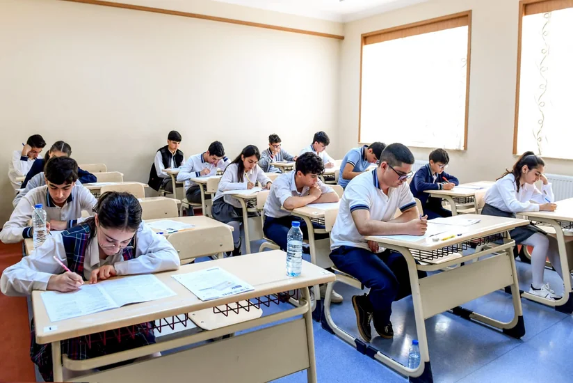 Sağlamlıq imkanları məhdud olan 17 nəfər buraxılış imtahanı verib
