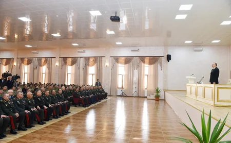 Ali Baş Komandan İlham Əliyev yeni hərbi şəhərciyin açılışında iştirak edib - YENİLƏNİB