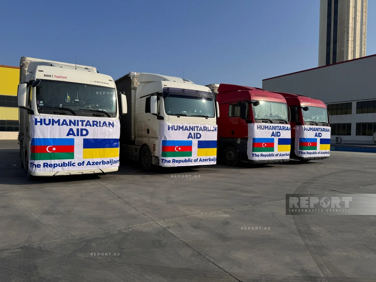 Azerbaijan sends another batch of humanitarian aid to Ukraine