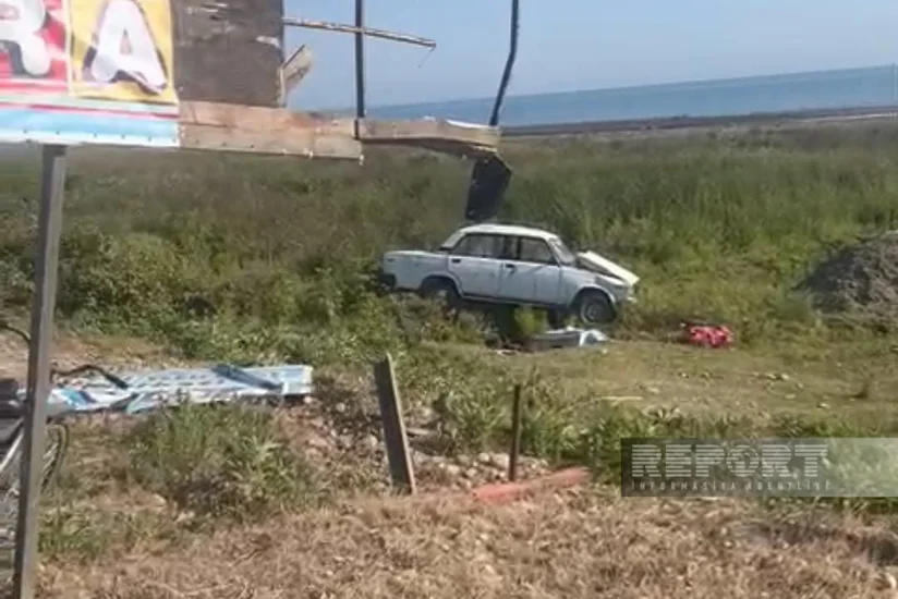 В Набране перевернулся автомобиль, есть погибший