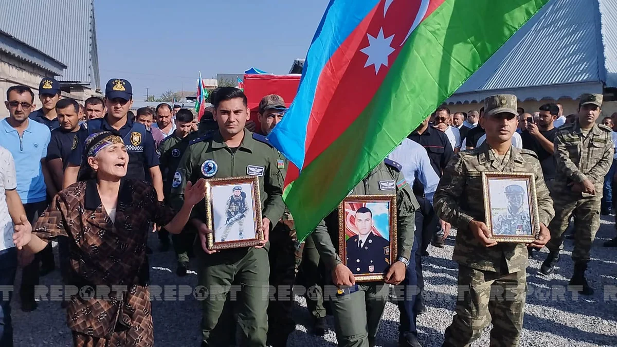 XTQ-nin şəhid giziri Kürdəmirdə dəfn edilib