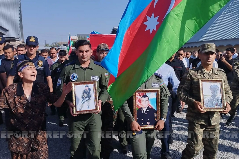 XTQ-nin şəhid giziri Kürdəmirdə dəfn edilib