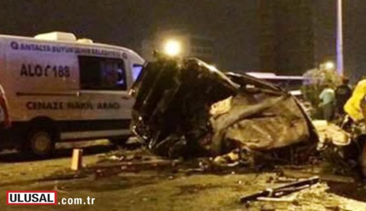 Türkiyədə yol qəzası baş verib, 4 nəfər ölüb, bir neçə nəfər yaralanıb
