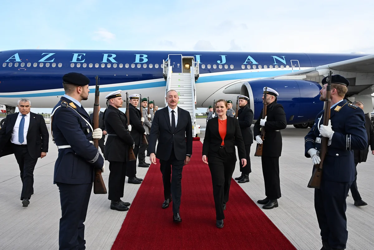 President Ilham Aliyev embarks on working visit to Germany
