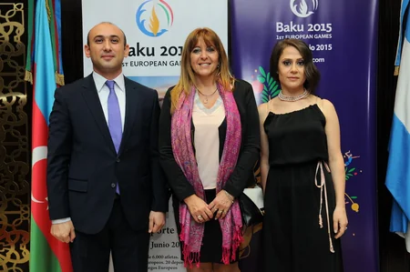 Argentinada Bakı 2015 Birinci Avropa Oyunlarının təqdimatı keçirilib