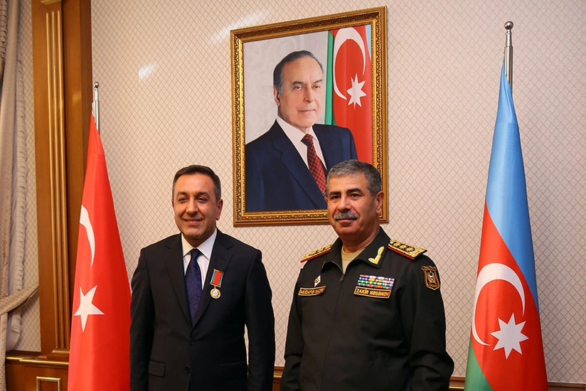 Azerbaijan awards Turkish deputy defense minister for merits