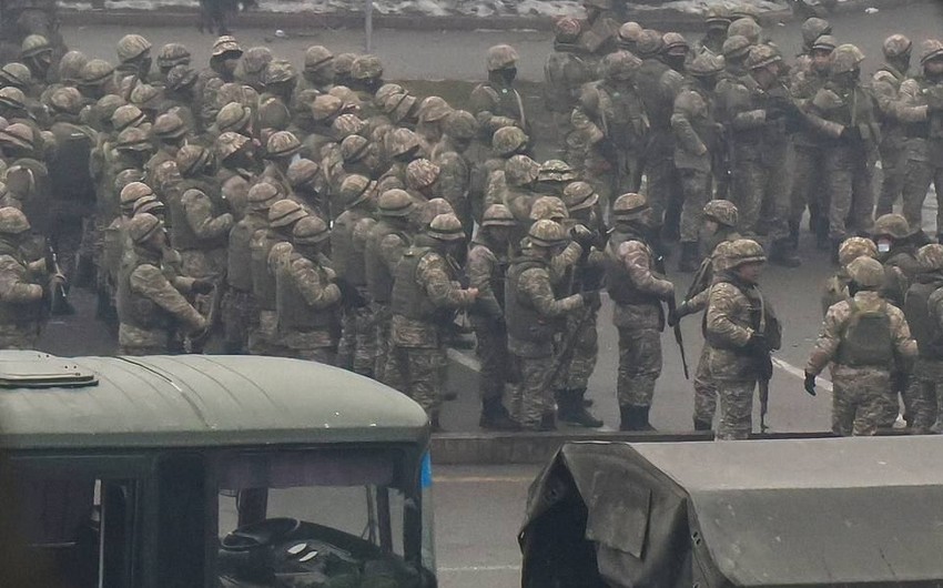 KTMT sülhməramlıları qoruduqları obyektləri Qazaxıstanın hüquq-mühafizə orqanlarına təhvil verirlər