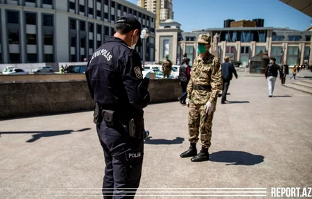 Bakıda polis naryadlarının sayı artırılıb - FOTOREPORTAJ