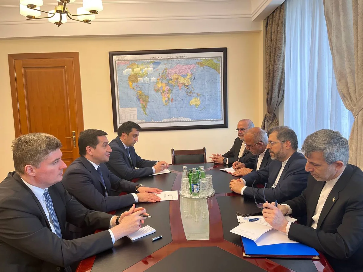 Hikmat Hajiyev meets with Iranian Deputy FM