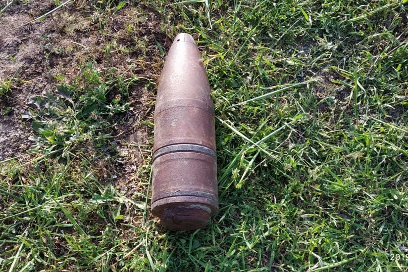 Bakıda top mərmisi tapılıb