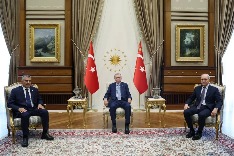 Ərdoğan Liviya Ali Dövlət Şurasının başçısı ilə görüşüb