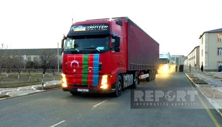 Azerbaijan's Nakhchivan sends 11 more aid trucks to Turkiye