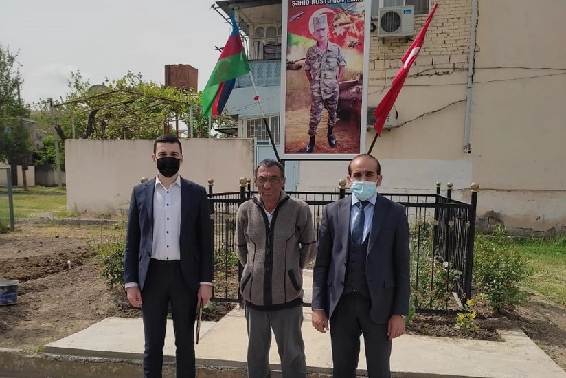 AERA şəhid ailəsinin qaz xətti ilə bağlı müraciətini operativ həll edib