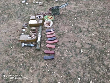 Goranboyda silah-sursat tapılıb