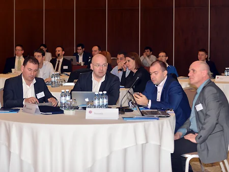 UEFA seminarına qatılan 14 ölkənin nümayəndələri Bakı Olimpiya Stadionunda olub