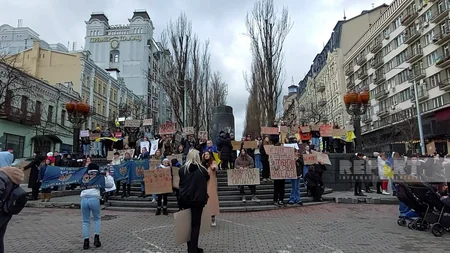 Protest rally in Kyiv - Russia is demanded to release Azovstal prisoners - PHOTOS