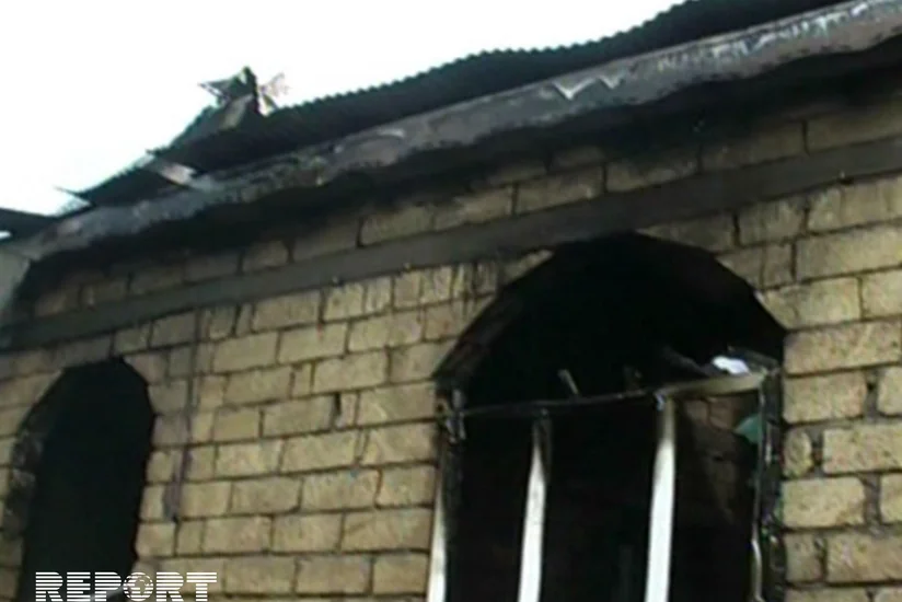 Пожар в общежитии интерната в Гяндже потушен