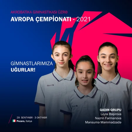 Avropa çempionatında çıxış edəcək Azərbaycan akrobatlarının adları açıqlanıb