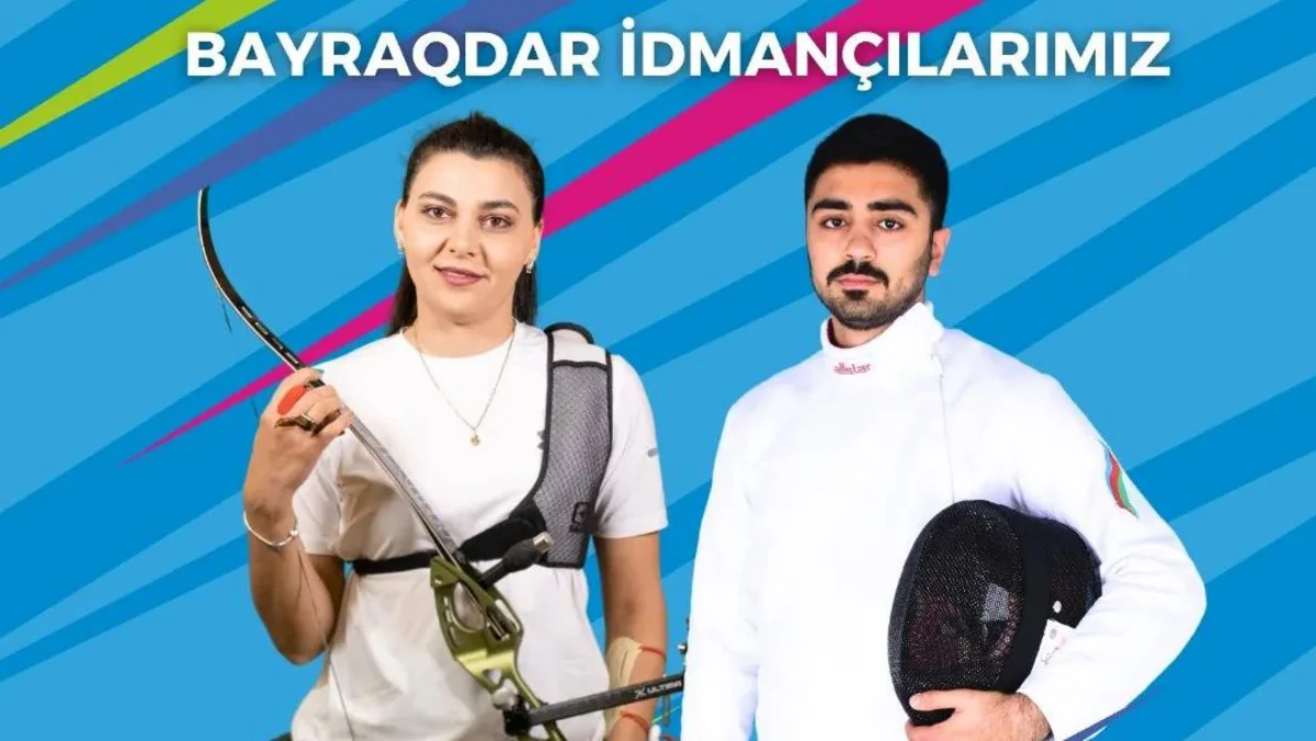 Azərbaycan komandasının III Avropa Oyunlarındakı bayraqdarları bəlli olub