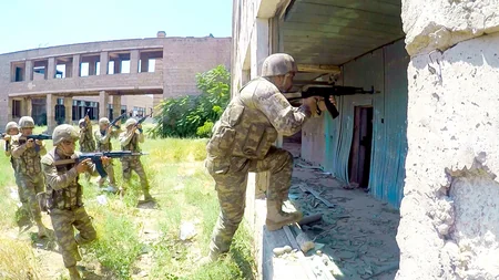 Azərbaycan ordusunun xüsusi təyinatlıları Naxçıvanda taktiki-xüsusi təlim keçirib