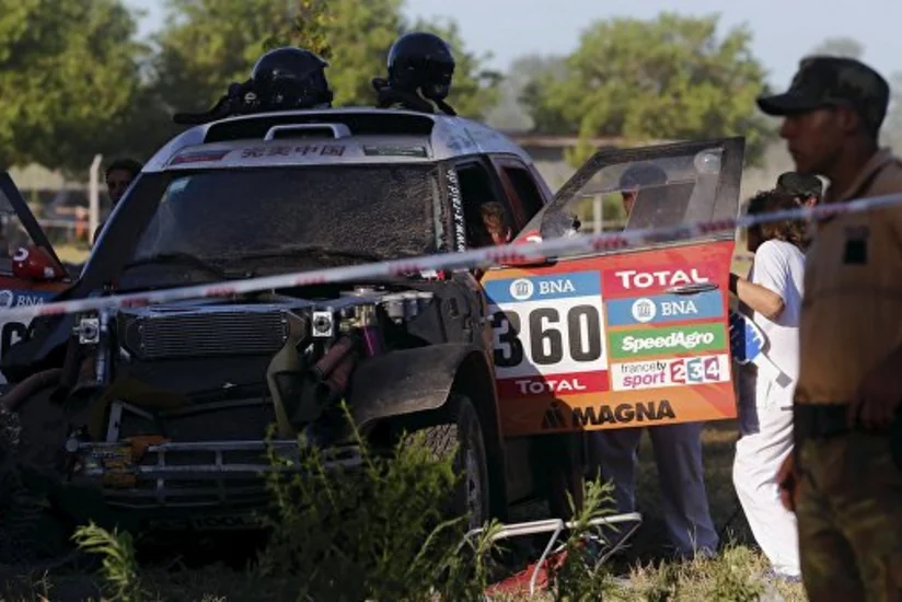 Argentinada ralli yarışı zamanı qəza baş verib, 10 nəfər xəsarət alıb
