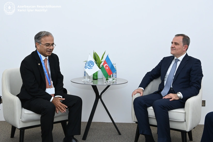 Ceyhun Bayramov İƏT-in Baş katibi ilə əməkdaşlıq perspektivlərini müzakirə edib
