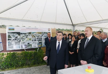 Project of reconstruction of drinking water supply system and building of first ever sewerage network in Lerik completed