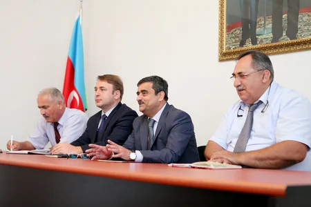 Avropa çempionatından qayıdan cüdo üzrə Azərbaycan millisi ilə görüş keçirilib