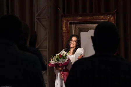 Akademik Milli Dram Teatrında “İnsan səsi” tamaşası nümayiş olunub