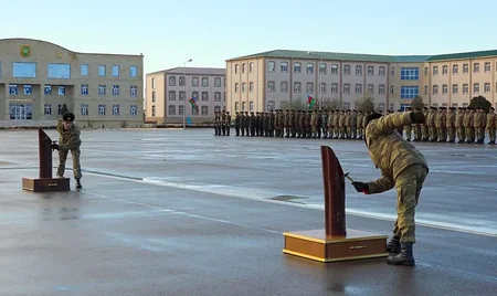 Naxçıvan Qarnizonu Qoşunlarında təşkil olunan növbəti kurslar başa çatıb
