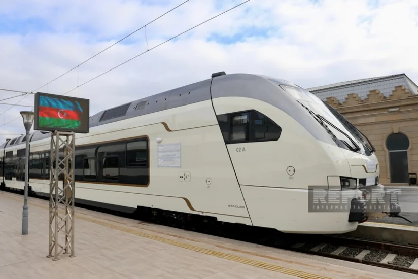 Abşeron dairəvi dəmir yolu xətti üzrə ekspres qatarların hərəkət cədvəli dəyişib