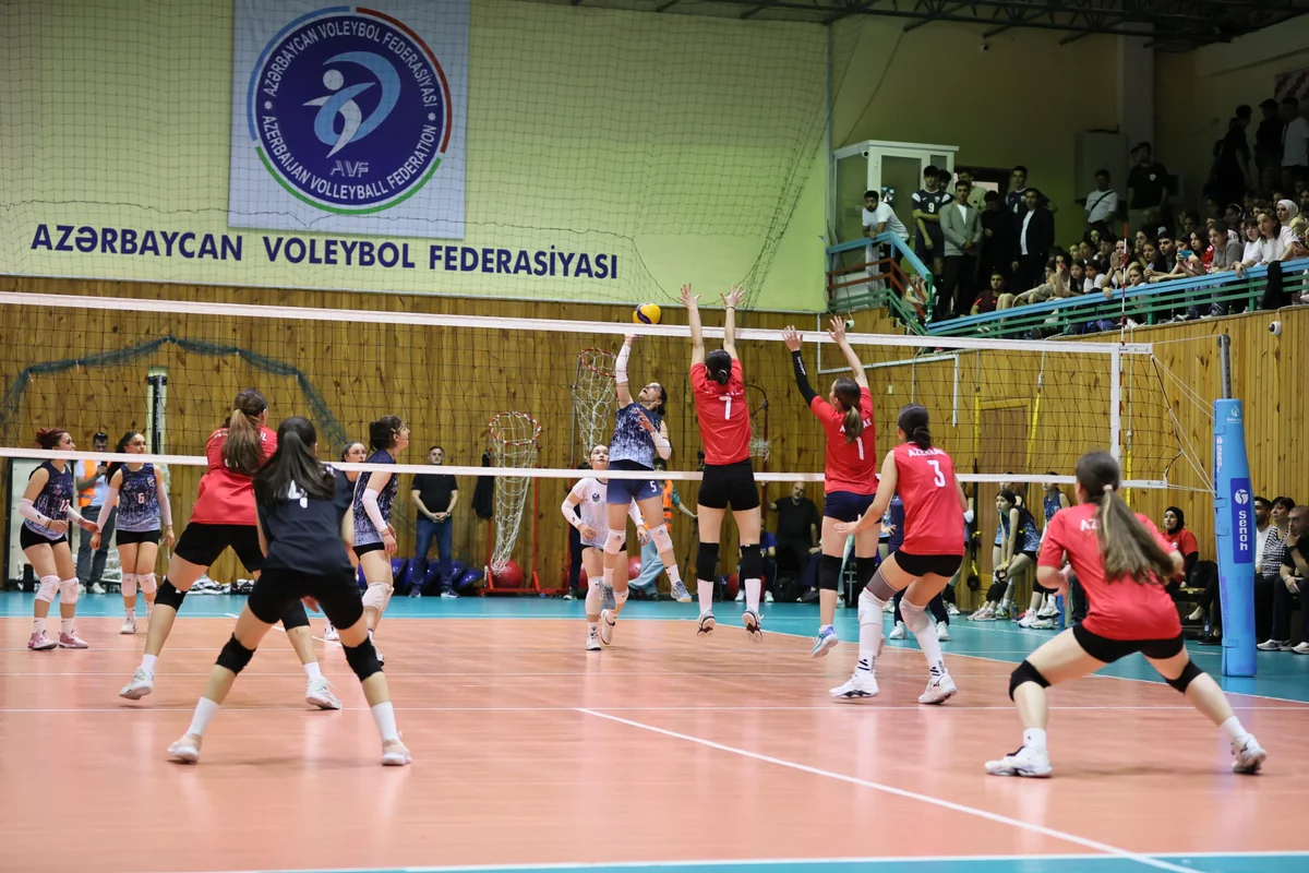 18 yaşadək voleybolçular arasında Azərbaycan çempionatına yekun vurulub