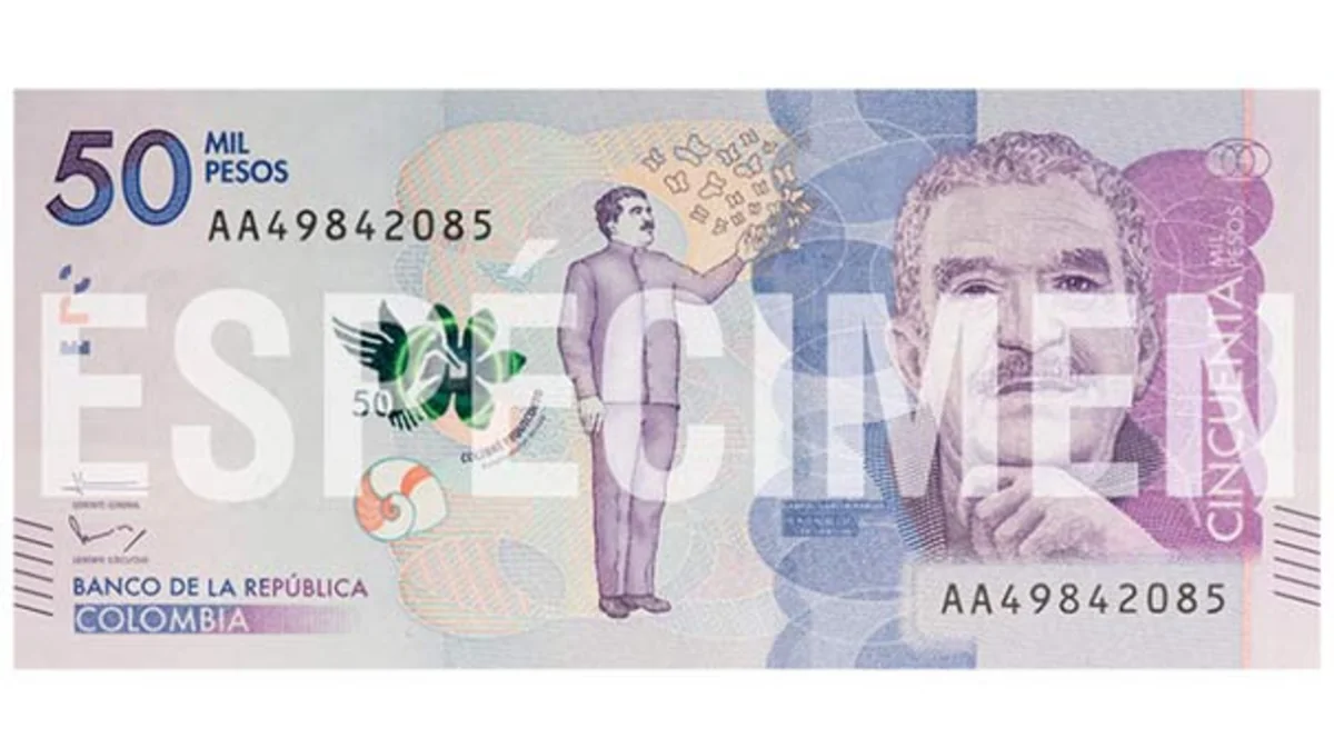 Banknotes featuring Marquez put out