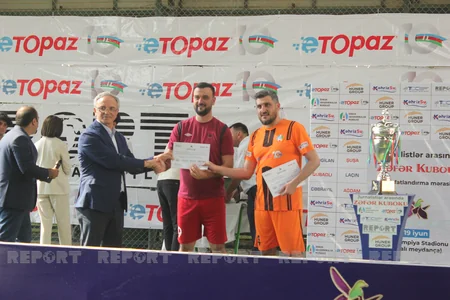 Zəfər Kubokunun qalibi və finalçısı mükafatlandırılıb