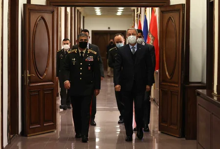 Zakir Hasanov, Hulusi Akar discuss regional security issues