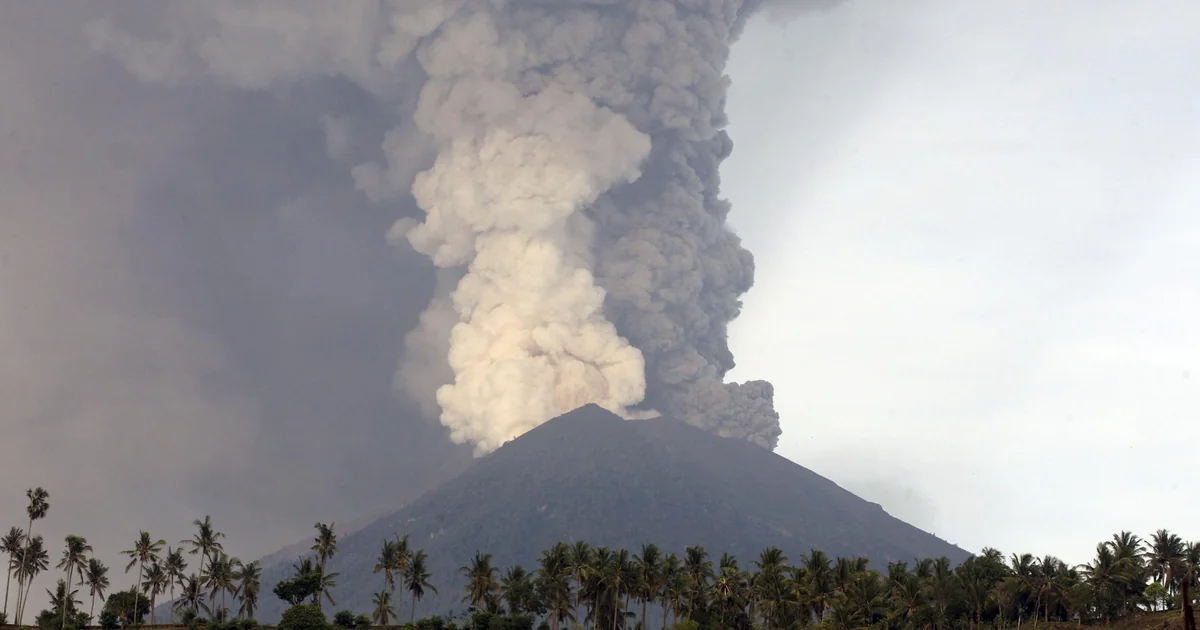 Indonesia’s most active volcano rumbles