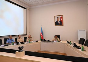 Azerbaijan Army conducts command-staff drill
