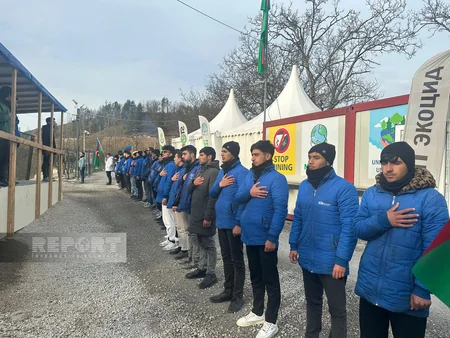 Xankəndi-Laçın yolu: Ekofəalların aksiyası 121 gündür yüksək fəallıqla davam edir