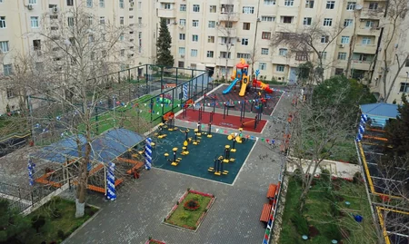 Leyla Əliyevanın iştirakı ilə növbəti “Bizim həyət”in açılışı olub