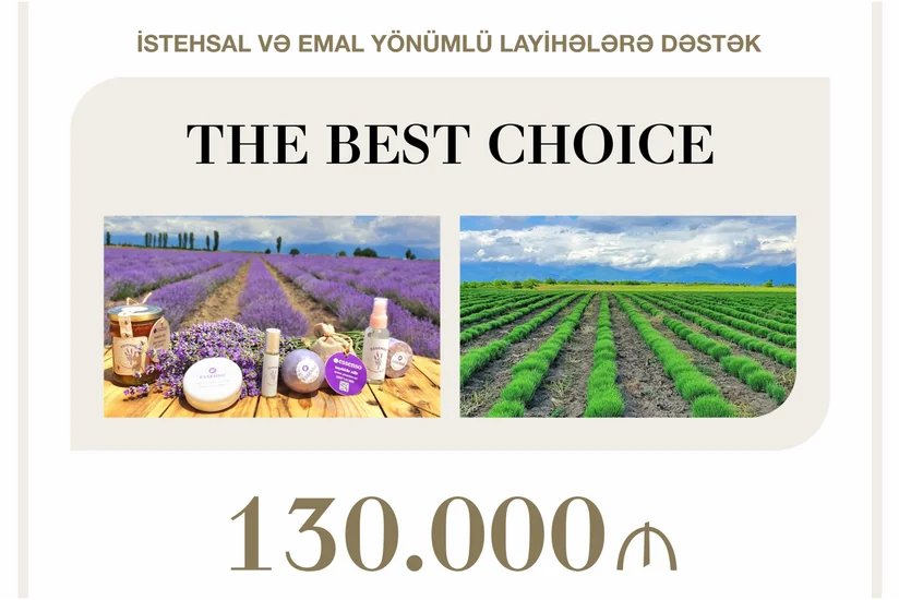 Qəbələdə lavanda yağının istehsalçısına güzəştli kredit verilib