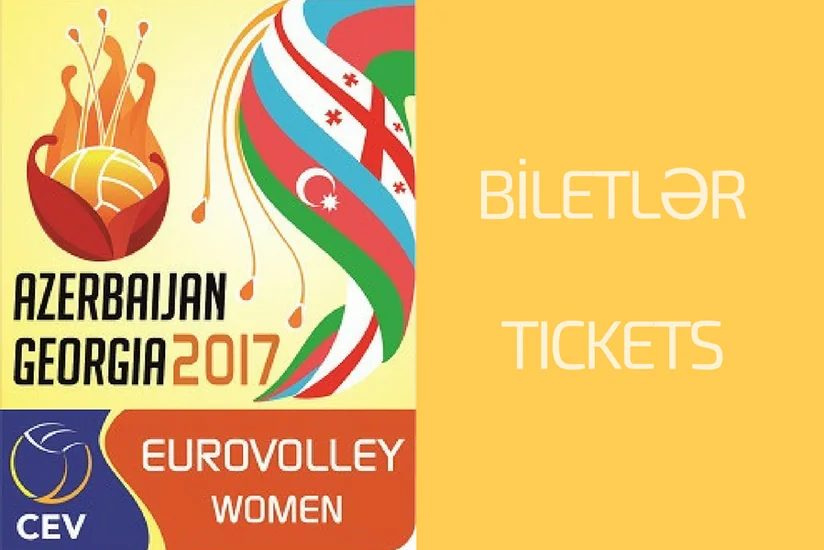Azərbaycanda keçiriləcək voleybol üzrə Avropa çempionatının biletləri satışa çıxarılıb